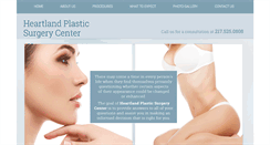 Desktop Screenshot of heartlandplasticsurgerycenter.com