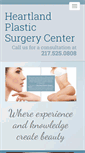 Mobile Screenshot of heartlandplasticsurgerycenter.com